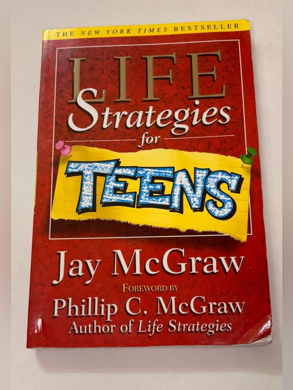 Life Strategies for Teens by Jay McGraw - Red Cover